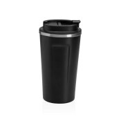 Glas med lock Versa Svart Stl polypropen 510 ml