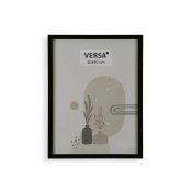 Fotoramar Versa Svart Tr MDF Vintage