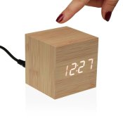 Vckarklocka Versa Tr MDF Minimalistisk 6,4 x 6,3 x 6,4 cm
