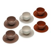 Kaffeset Versa Romane Stengods