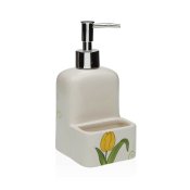 Tvldispenser Versa Keramik ABS Dolomite Tulpan 9 x 18,5 x 8 cm