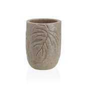 Tandborsthllare Versa Palm Krm Harts 7 x 9 x 7 cm