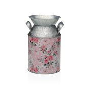 Vas Versa Rosa Metall Virgok 13 x 15,5 x 21 cm