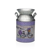 Vas Versa Lila Metall Cykel 13 x 15,5 x 21 cm