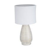 Bordslampa Versa Duna linne Keramik 40 W 22 x 43,5 cm