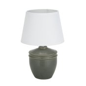 Bordslampa Versa Aurelia Bomull Keramik 40 W 20 x 31,5 cm