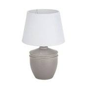 Bordslampa Versa Aurelia Gr Bomull Keramik 40 W 20 x 31,5 cm