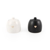 Sockerstrare Versa Stengods 6,9 x 8,9 x 6,9 cm
