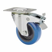 Rueda Ruedas Alex Bl Gummi Poliamix  10 cm 100 kg roterande