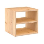 Bokhylla Astigarraga Dinamic 1 Brun Naturell Furu 36,2 x 33 x 36
