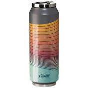 Resetermosflaska Inoxibar 61267 RED WAVES Rd 700 ml