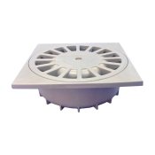 Avlopp Tecnoagua T-88 PVC 15 x 15 x 5 cm  5 cm Vertikalt