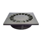 Avlopp Tecnoagua T-88 PVC 15 x 15 x 5,65 cm  7,5 - 5 cm Vertika