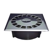 Avlopp Tecnoagua T-88 I PVC Rostfritt stl 16,5 x 16,5 x 5,7 cm