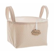 Korg Brun Med handtag 17 x 13,5 x 20 cm
