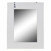 Vggspegel DKD Home Decor Vit Silvrig Orientalisk 70 x 2 x 90 cm