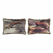 Kudde DKD Home Decor 8424001718016 Djur Polyester Aluminium Kolo