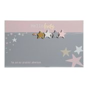 Fotoram med klmmor DKD Home Decor Hello Lovely Tr MDF Stjrnor