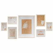 Fotoram fr upphngning DKD Home Decor 32,5 x 1,5 x 45 cm Glas N
