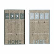 Fotoram med klmmor DKD Home Decor Aluminium polypropen Tr MDF