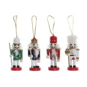 Julgranskula DKD Home Decor Tr Ntknppare (3 x 3 x 10 cm) (4 a