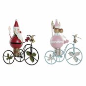 Julgranskula DKD Home Decor Metall (2 pcs) (15 x 9 x 19 cm)