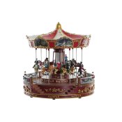 Julgranskula DKD Home Decor LED Ljus Rrelse Musik Multicolour P