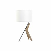 Bordslampa DKD Home Decor Svart Metall Brun Vit Tlgy 220 V 50 W