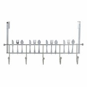 Drrhngare DKD Home Decor Silvrig Metall Plast 34 x 17 x 9 cm