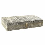 Smyckeskrin DKD Home Decor Tr Aluminium Arab Blomster (1 pcs) (