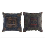 Kudde DKD Home Decor Bl Orange Arab 50 x 10 x 50 cm (2 antal)