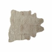 Matta DKD Home Decor Beige (160 x 150 x 2 cm)
