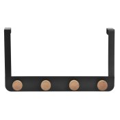 Drrhngare DKD Home Decor (4 Kldhngare) Metall Tr (35 x 2,5