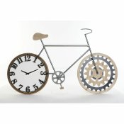 Vggklocka DKD Home Decor 108 x 6,4 x 63,5 cm Naturell Svart Cyk