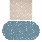 Badrumsmatta DKD Home Decor PVC 2 Delar
