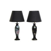 Bordslampa DKD Home Decor Svart Gyllene Madr 220 V 50 W Orienta
