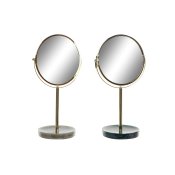 Frstorande Spegel DKD Home Decor 18 x 13 x 32 cm Metall Harts (