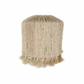 Lampskrm DKD Home Decor Metall Fibrer (40 x 40 x 50 cm)