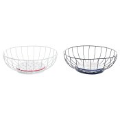 Fruktskl DKD Home Decor Multicolour Metall Tr MDF 28 x 28 x 10
