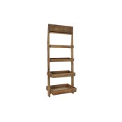 Bokhylla DKD Home Decor Naturell tervunnet Tr 4 Hyllor (80 x 5