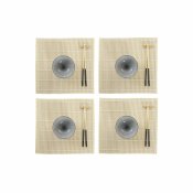 Sushiset DKD Home Decor 14,5 x 14,5 x 31 cm Svart Stengods Orien