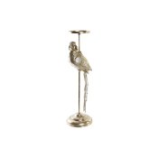 Kandelaber DKD Home Decor Champagne Aluminium Papegoja (21 x 21