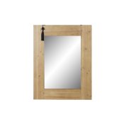 Vggspegel DKD Home Decor Rd Naturell Orientalisk 70 x 2 x 90 c