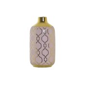 Vas DKD Home Decor Rosa Gyllene Porslin Orientalisk Kromad 13 x