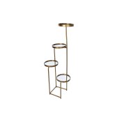 Hyllor DKD Home Decor 4 Hyllor Speglar Metall Koppar (43 x 35 x