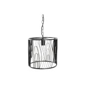 Taklampa DKD Home Decor Svart 220 V 50 W (30 x 30 x 28 cm)