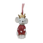 Julgranskula DKD Home Decor Harts djur (4,5 x 4 x 7 cm) (6 antal