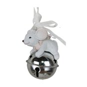 Julgranskula DKD Home Decor Mus Harts (7 x 4,5 x 9 cm) (6 antal)