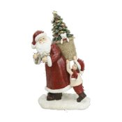 Julgranskula DKD Home Decor Harts Tomte (2 antal) (12 x 9 x 19 c