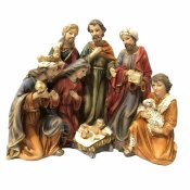 Julkrubba-set DKD Home Decor Harts (23 x 12,5 x 19,5 cm) (2 anta